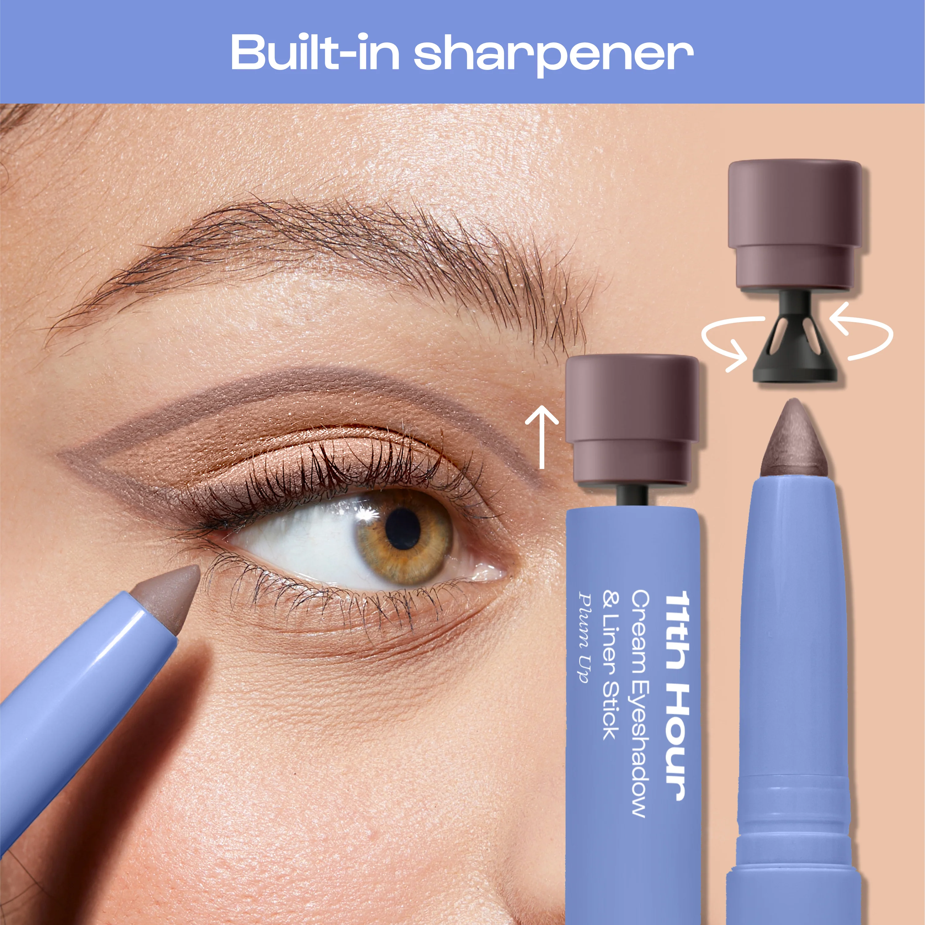 11th Hour Cream Eyeshadow & Liner Stick - Charcolit - Image 5