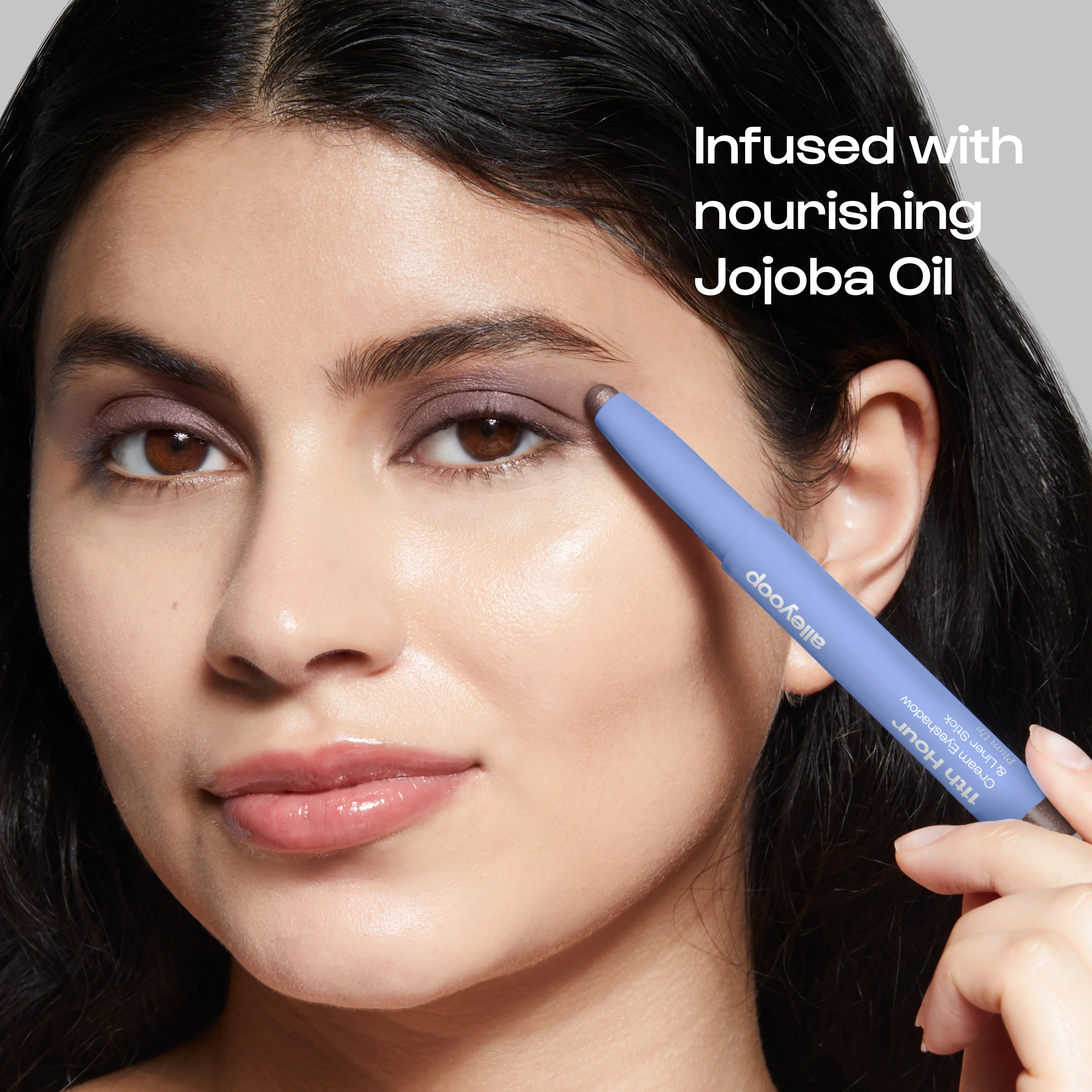 11th Hour Cream Eyeshadow & Liner Stick - Plum Up - Image 6