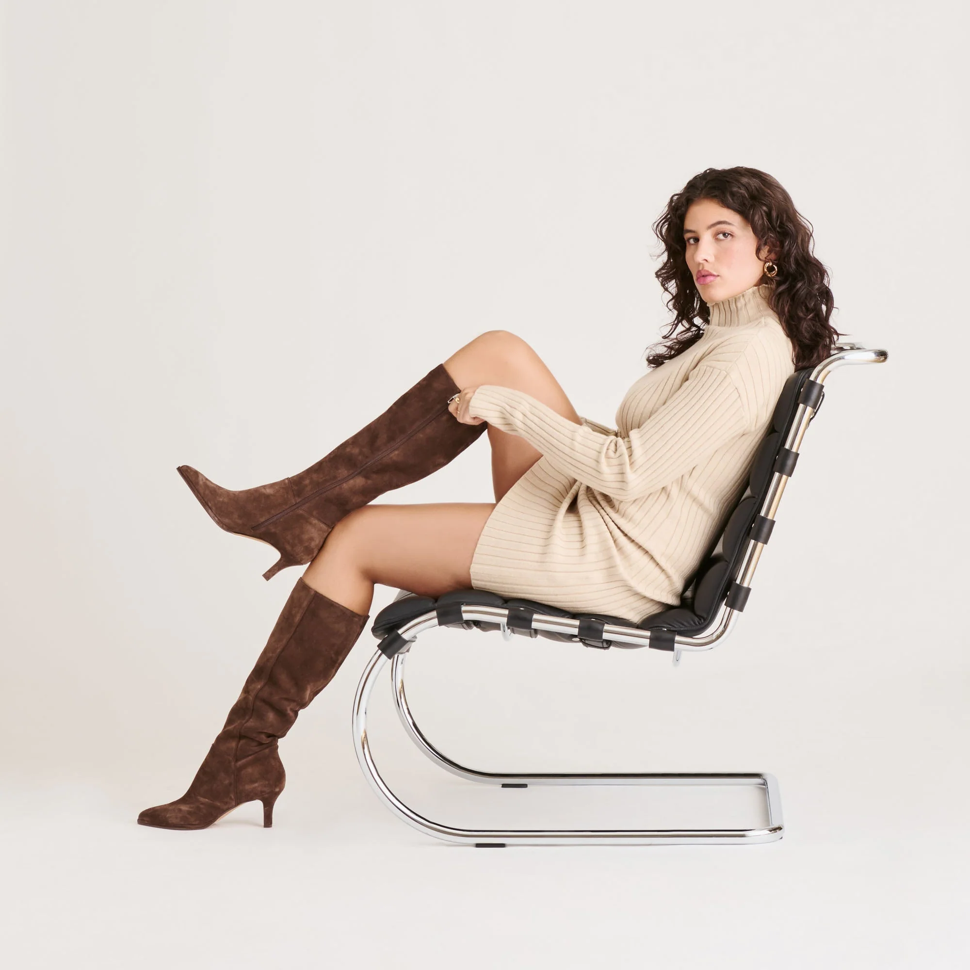Aldy Boots - Brown Suede - Image 4