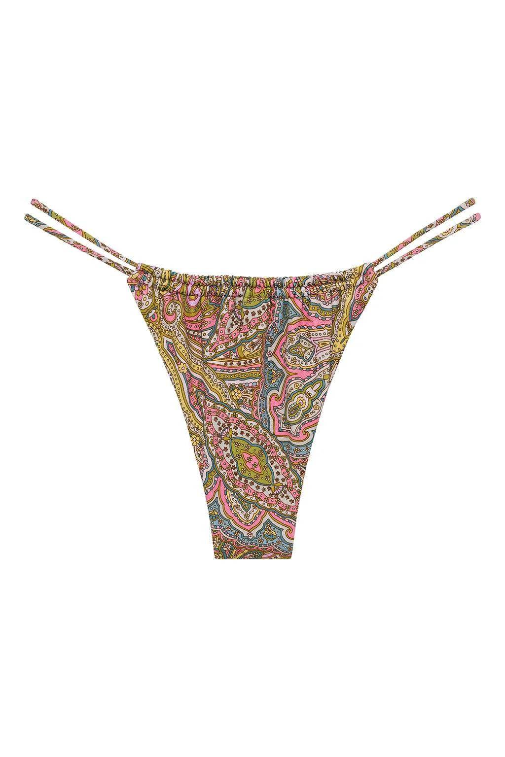 Ali Paisley Brasil Bikini Bottom - Image 3