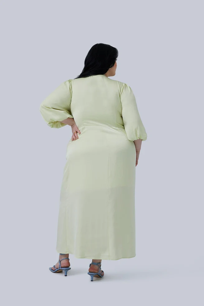 Allie Maxi Dress - Citron - Image 3