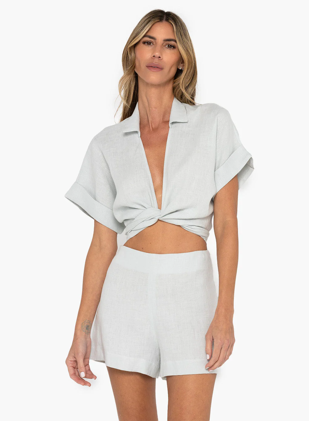 Amalia Shorts - Seafoam