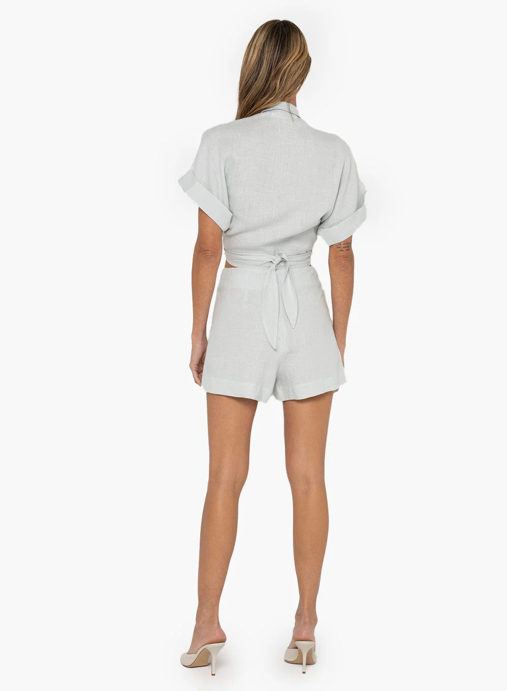 Amalia Shorts - Seafoam - Image 2