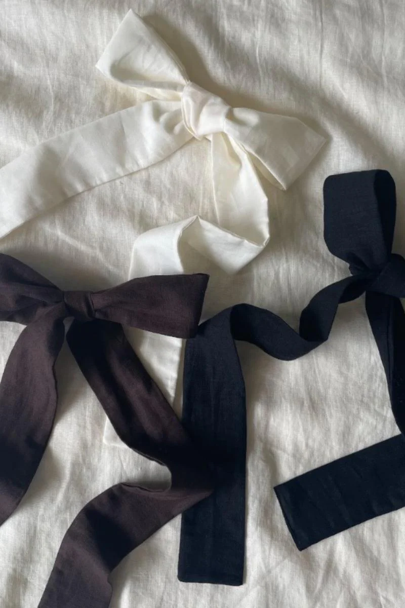 Black Hair Ribbon
