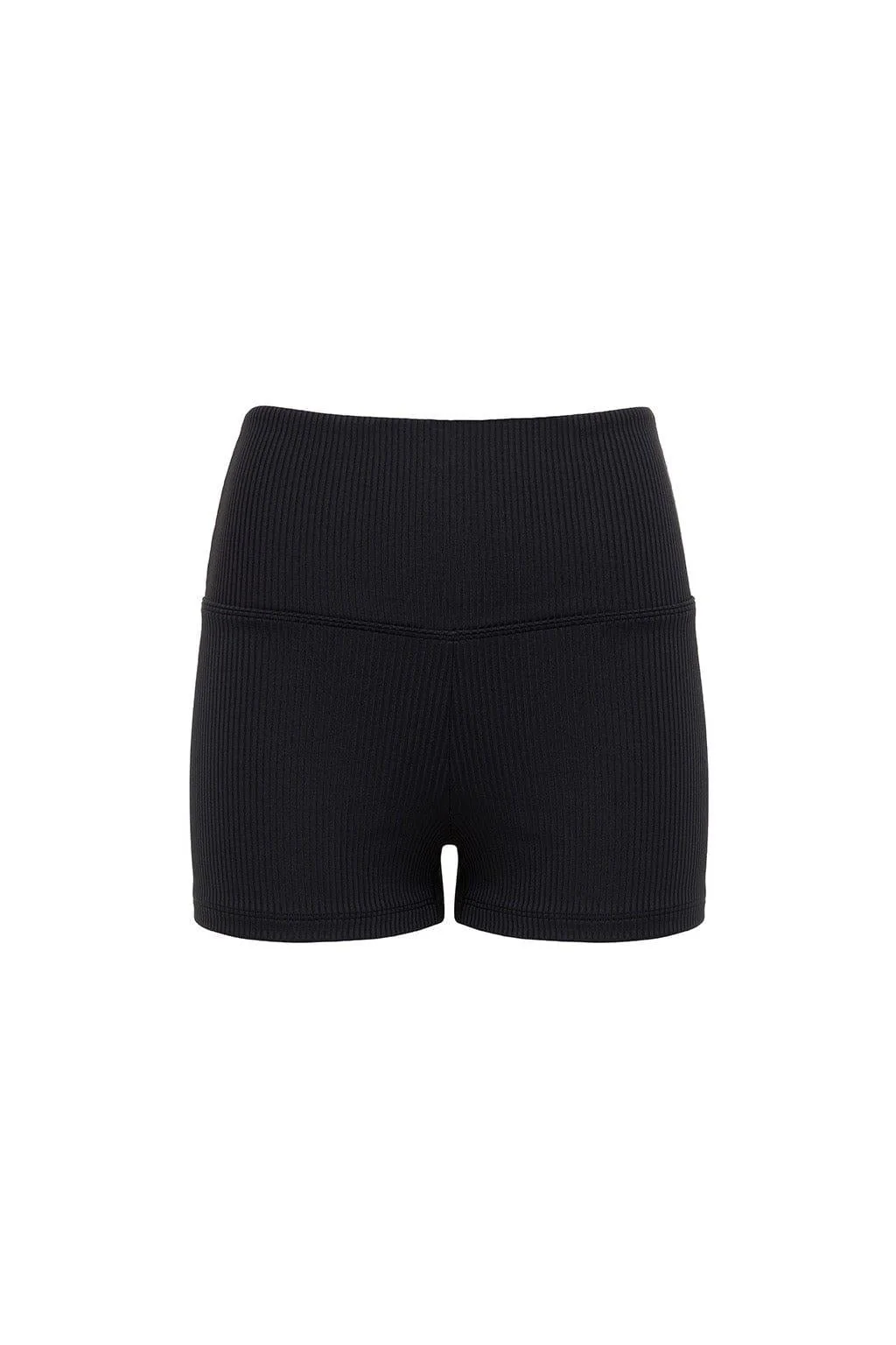Black Rib Micro Bike Short - Image 2
