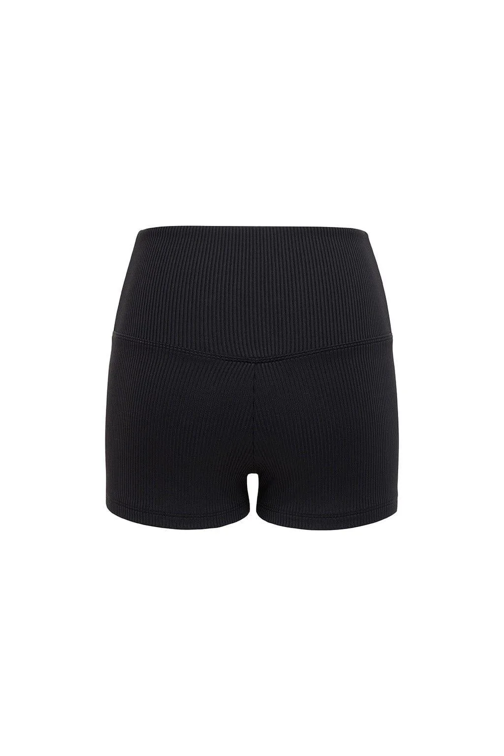 Black Rib Micro Bike Short - Image 3