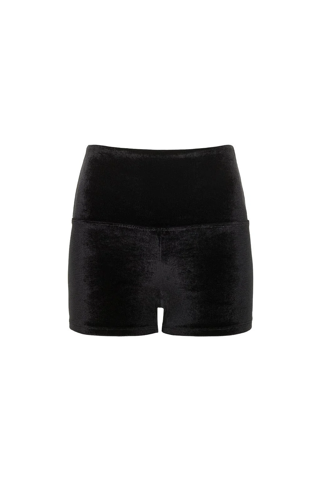 Black Velvet Micro Bike Short - Image 2