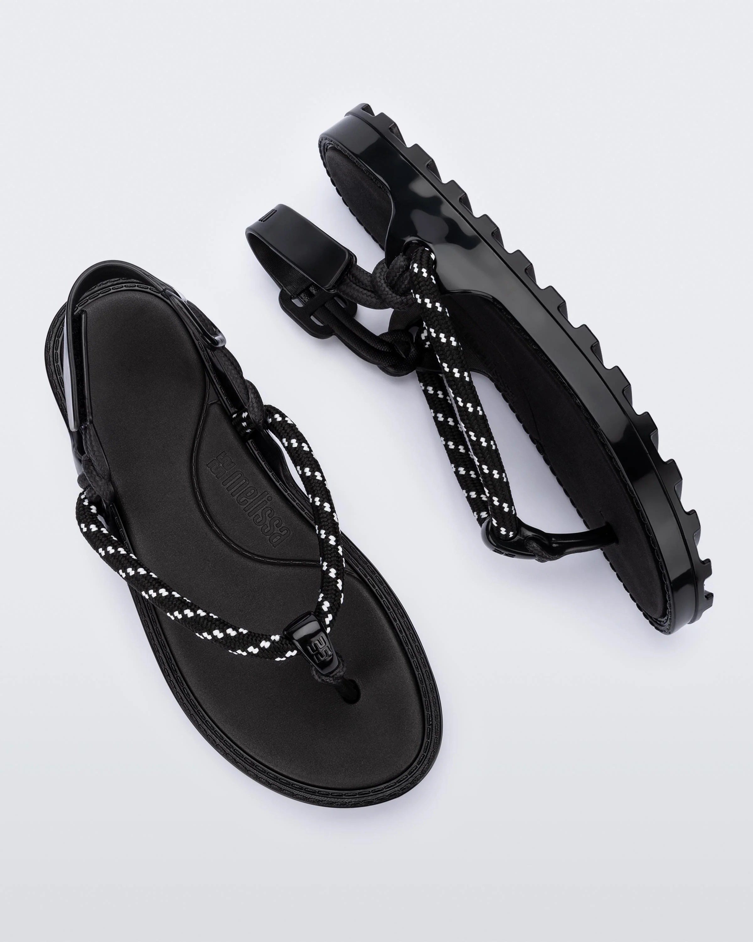 Bond Sandal - Black/White - Image 3