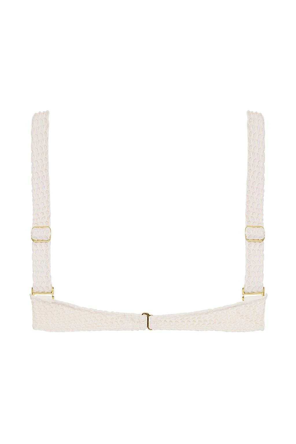Bone Crochet Bustier Bikini Top - Image 3