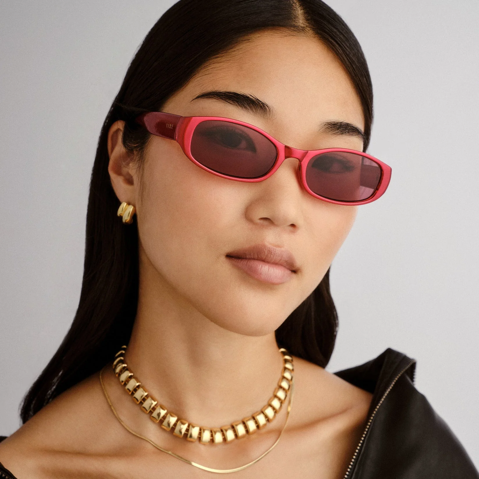 Caellum Sunglasses - Pearlised Sangria