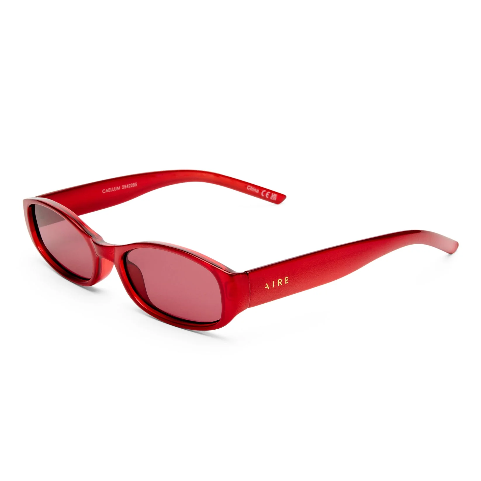 Caellum Sunglasses - Pearlised Sangria - Image 2