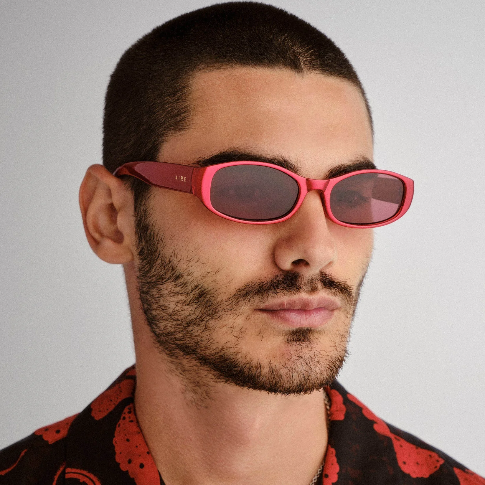Caellum Sunglasses - Pearlised Sangria - Image 5