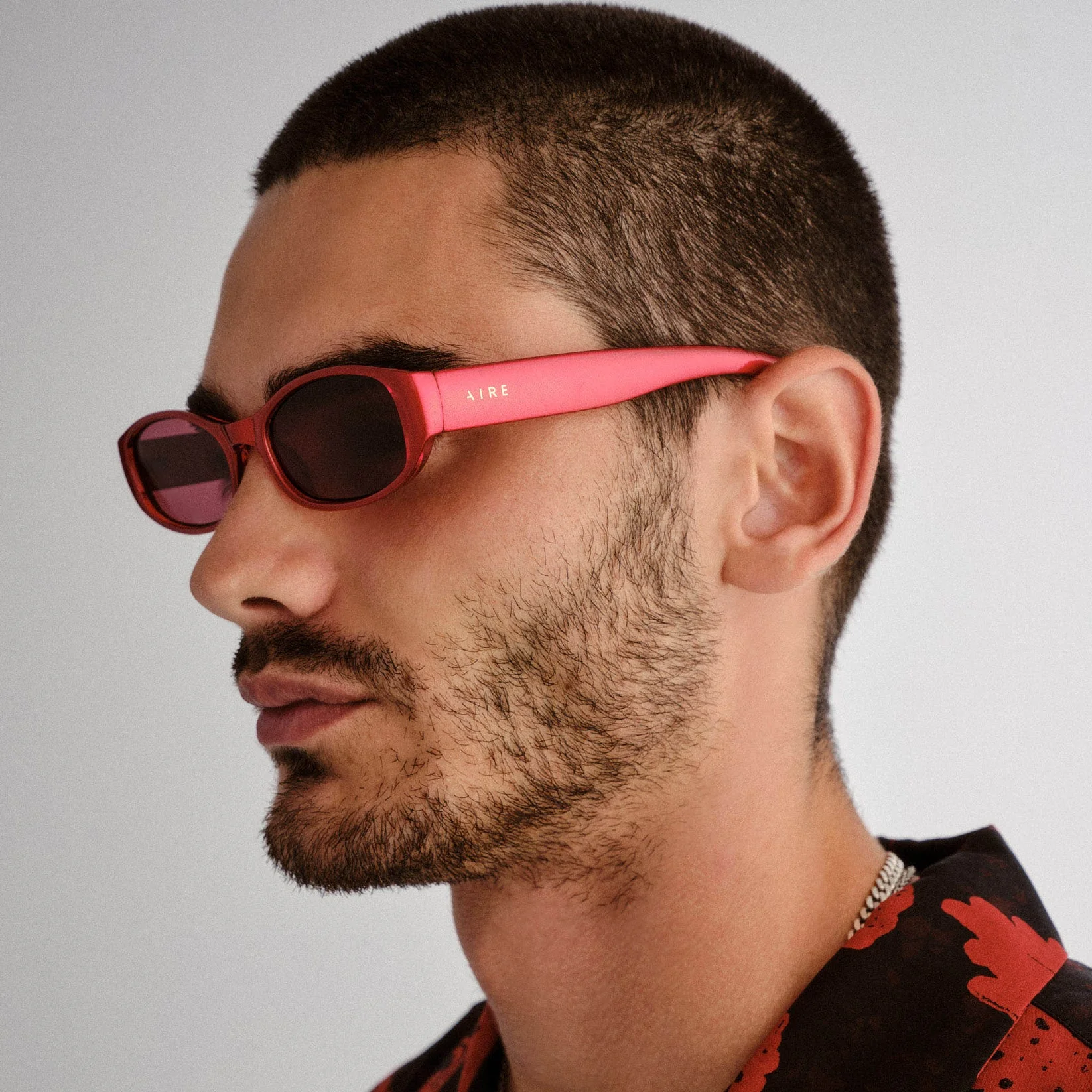 Caellum Sunglasses - Pearlised Sangria - Image 6