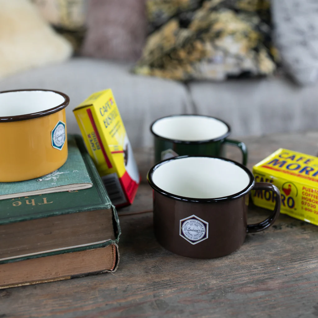 Camp Wandawega x CCH Soup Mug - Brown & Cream - Image 5