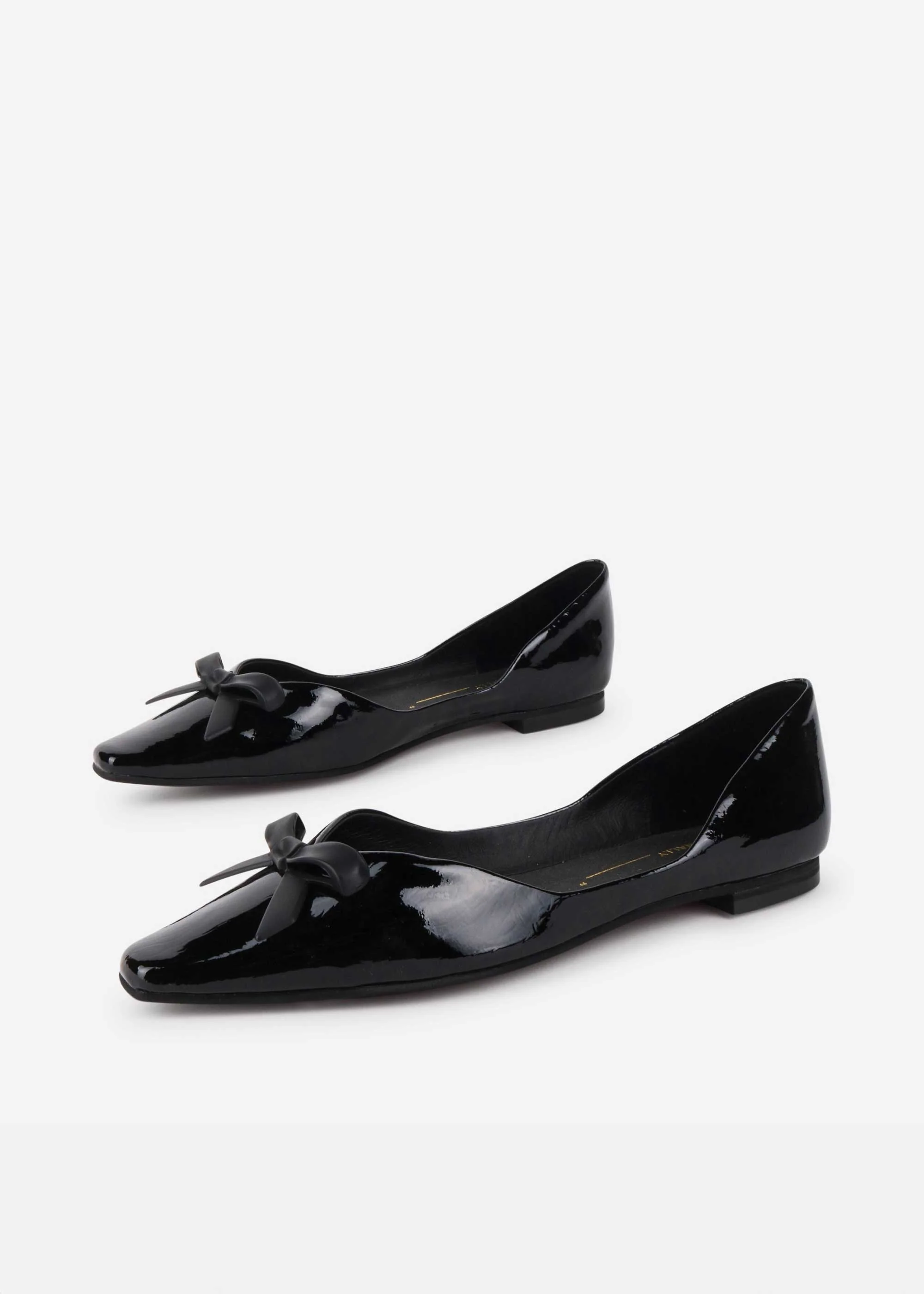 Cecilia Patent Ballet Flat