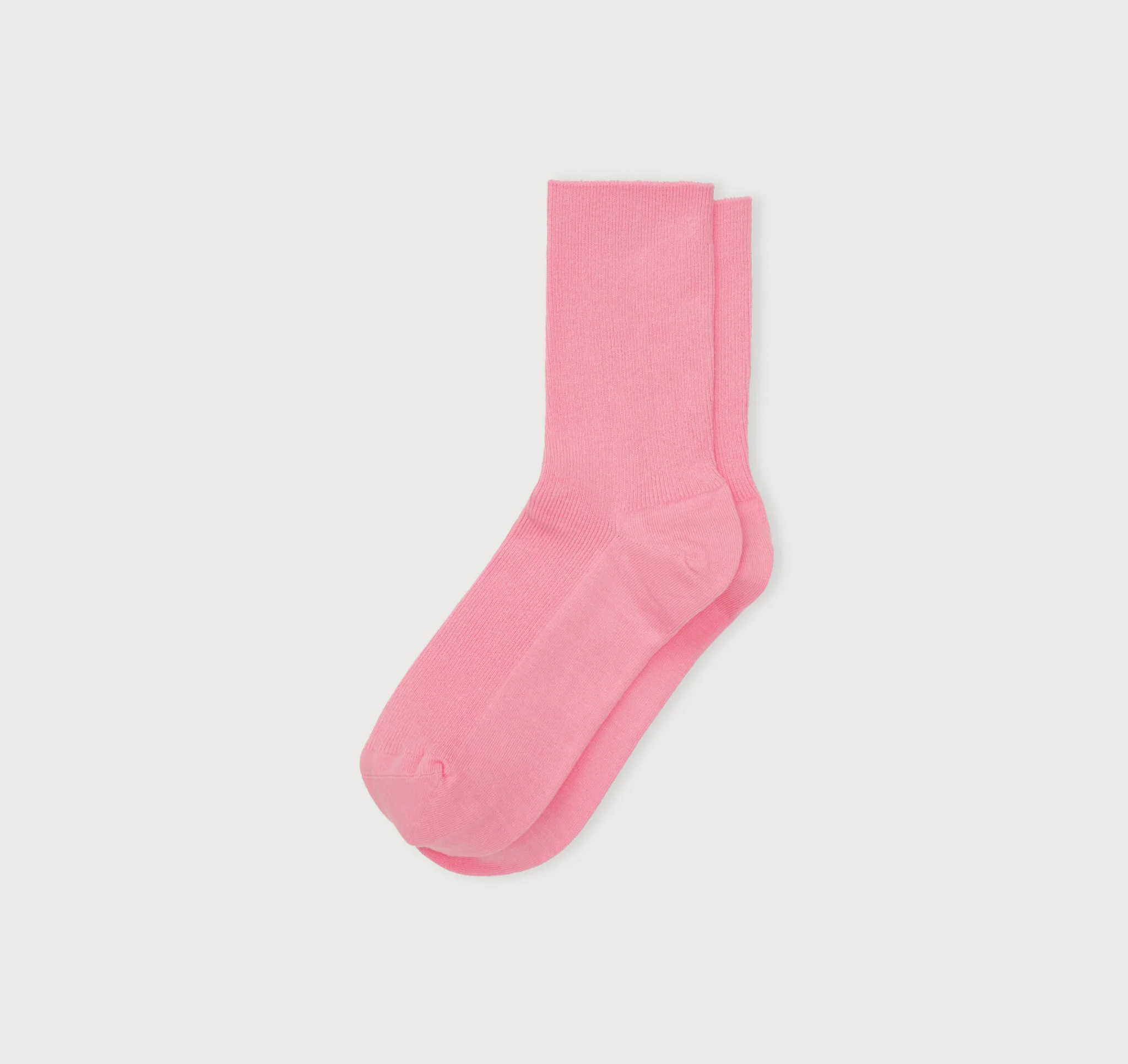 Core Crew Rib Socks 3-Pack - Tulip Pink - Image 4