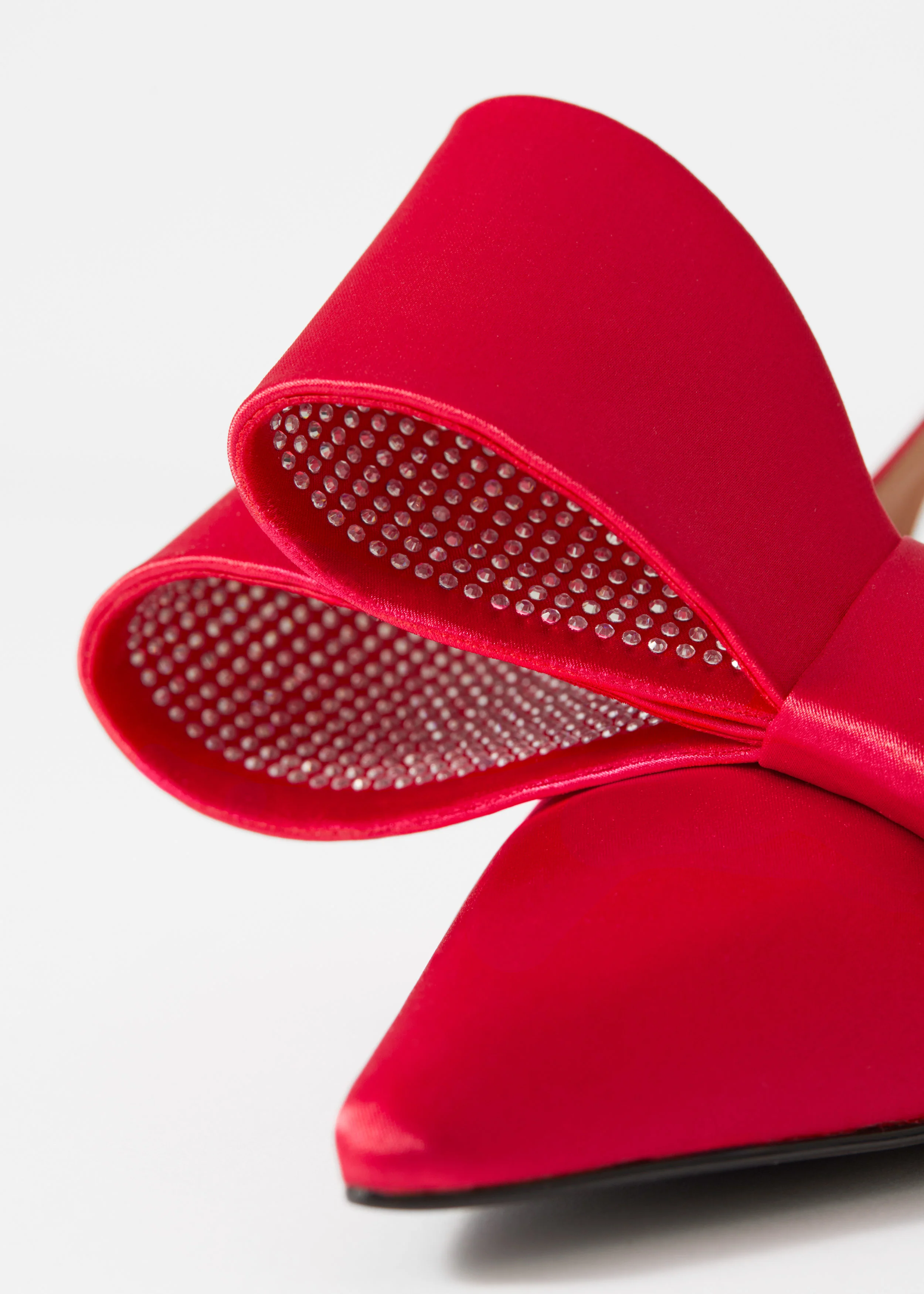 Cristel Kitten Heel - Red - Image 3