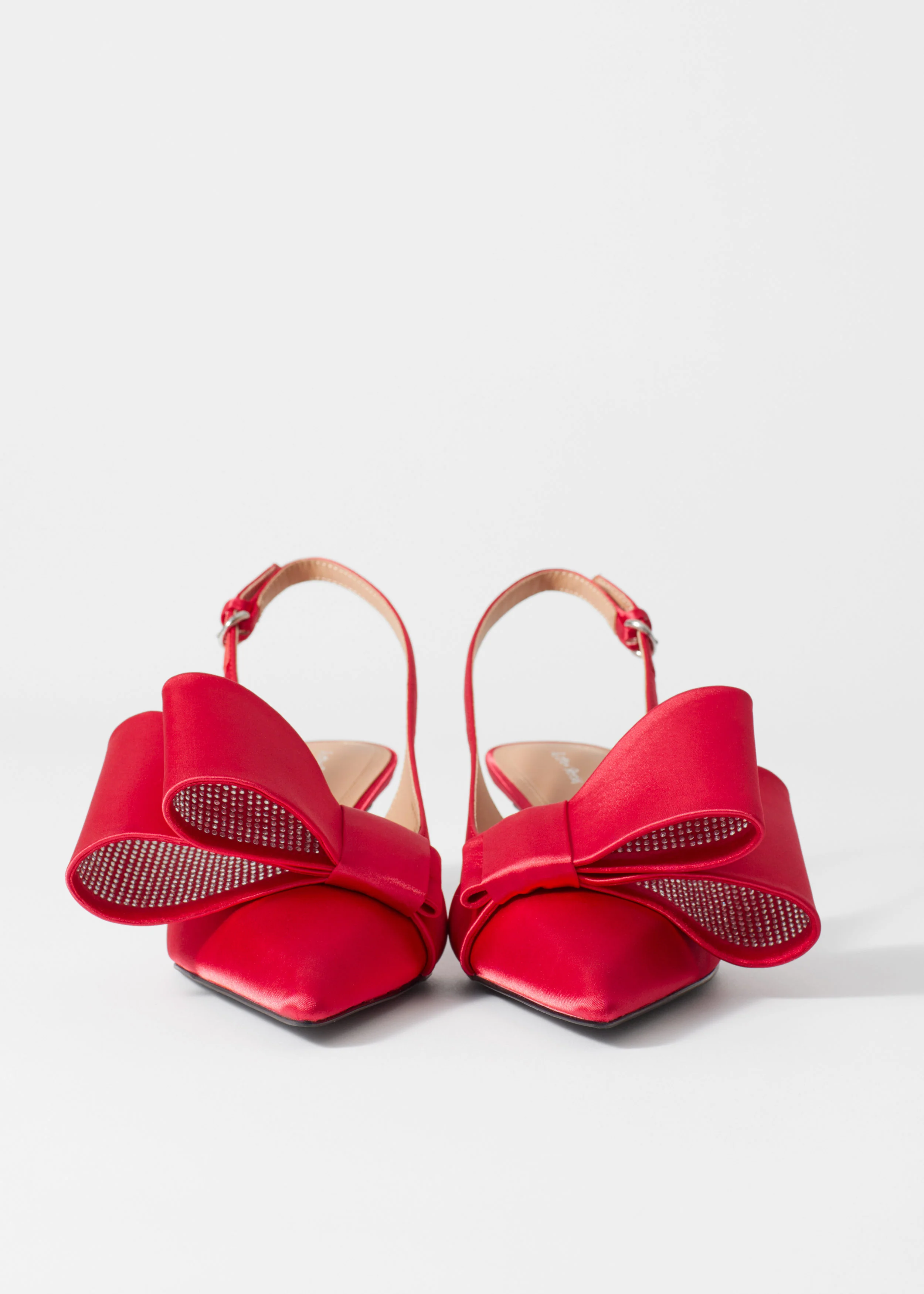 Cristel Kitten Heel - Red - Image 4