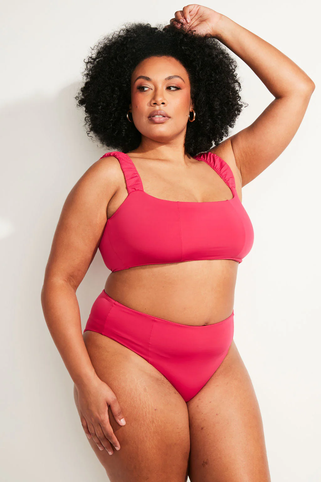 Current Swim Top II - Raspberry - Image 16