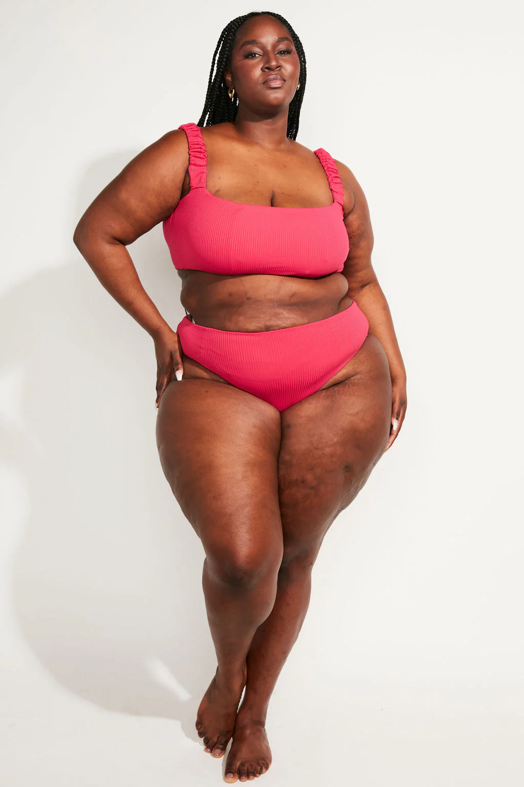 Current Swim Top II - Raspberry - Image 8