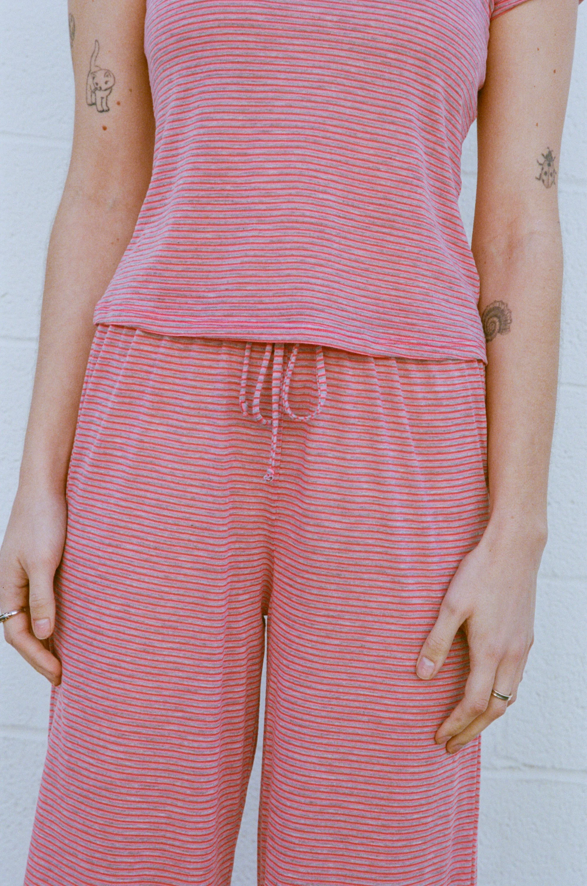 Drawstring Pant - Lychee - Image 6