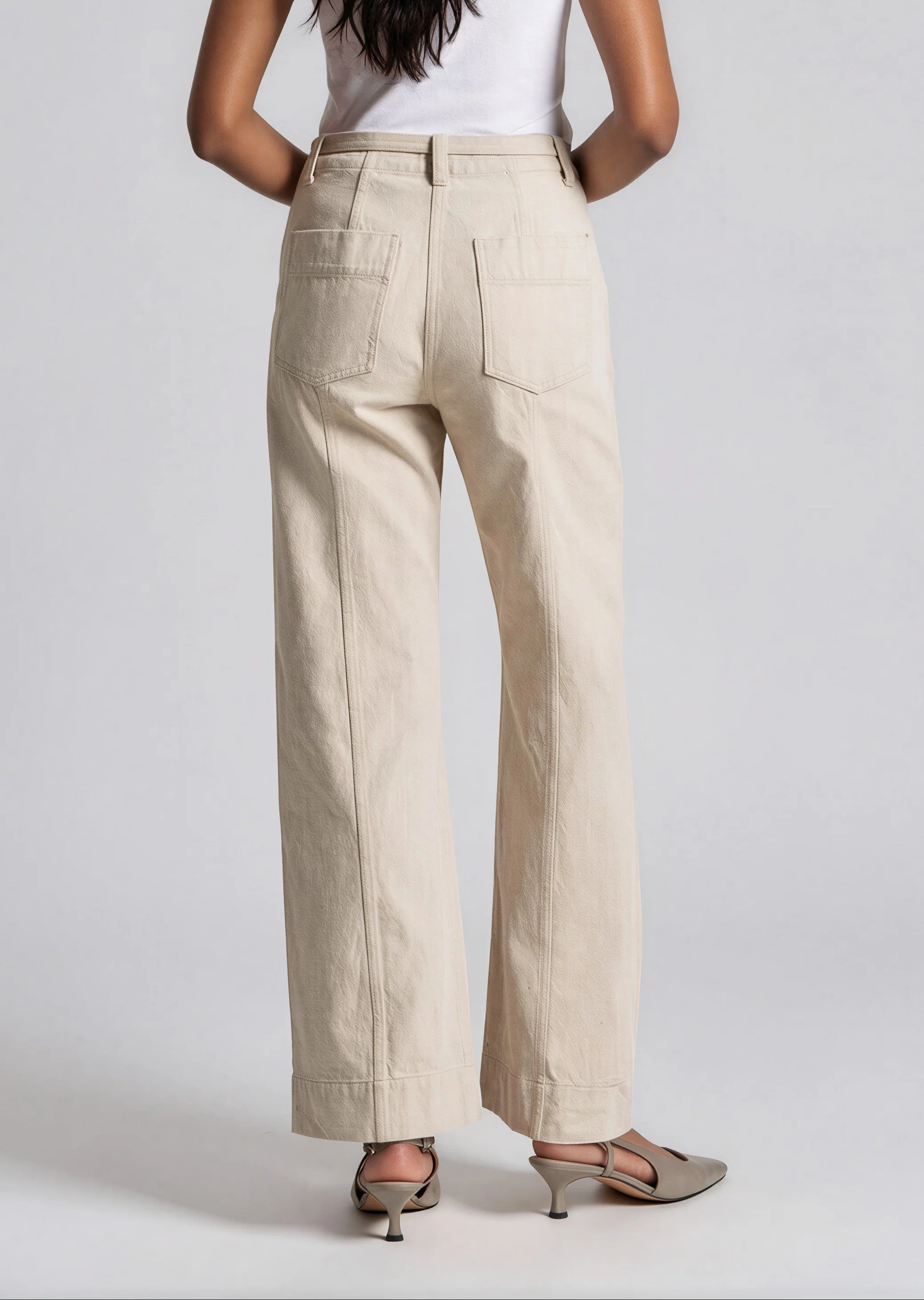 Essential Dilem Trousers - Beige - Image 2
