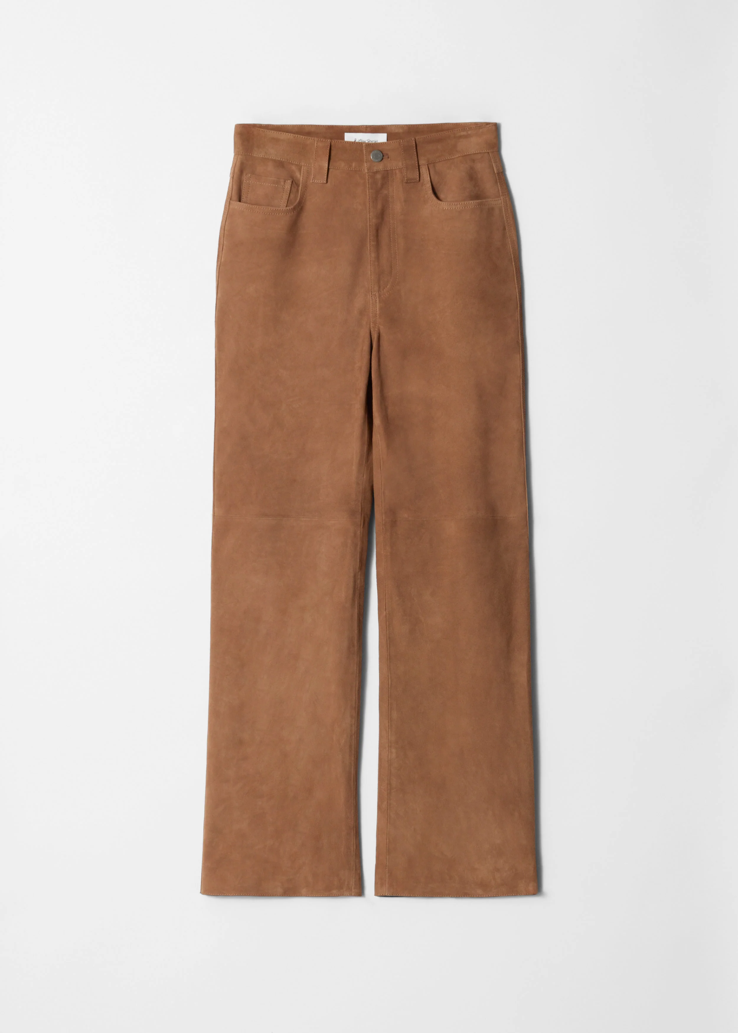 Melissa Suede Trousers - Brown - Image 3
