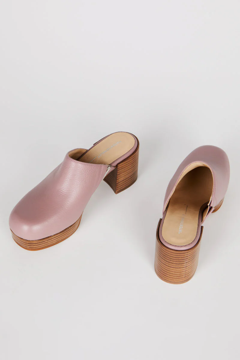 Facts Leather Platform Clog - Image 13