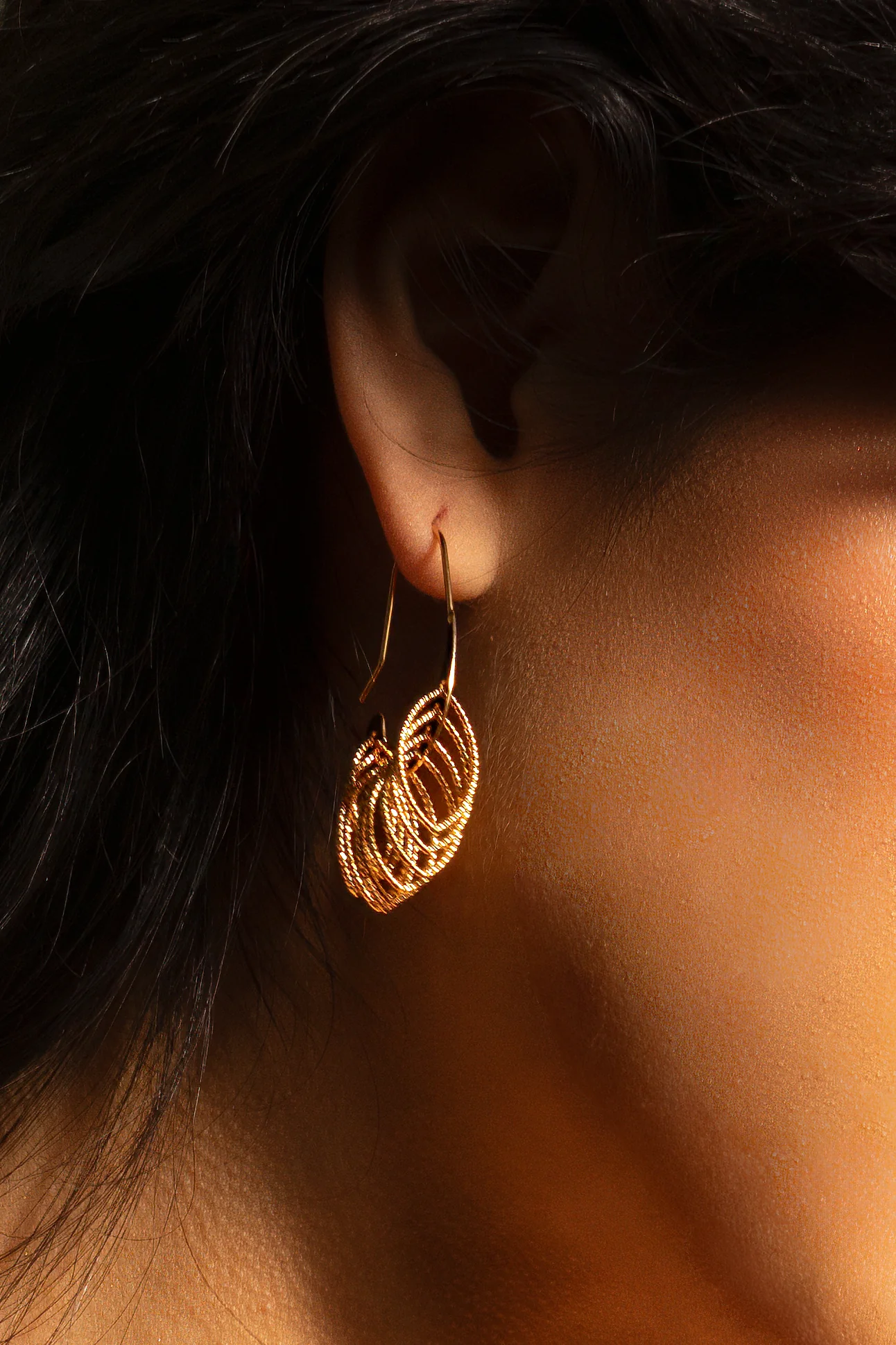Fay Hoops - Gold - Image 3