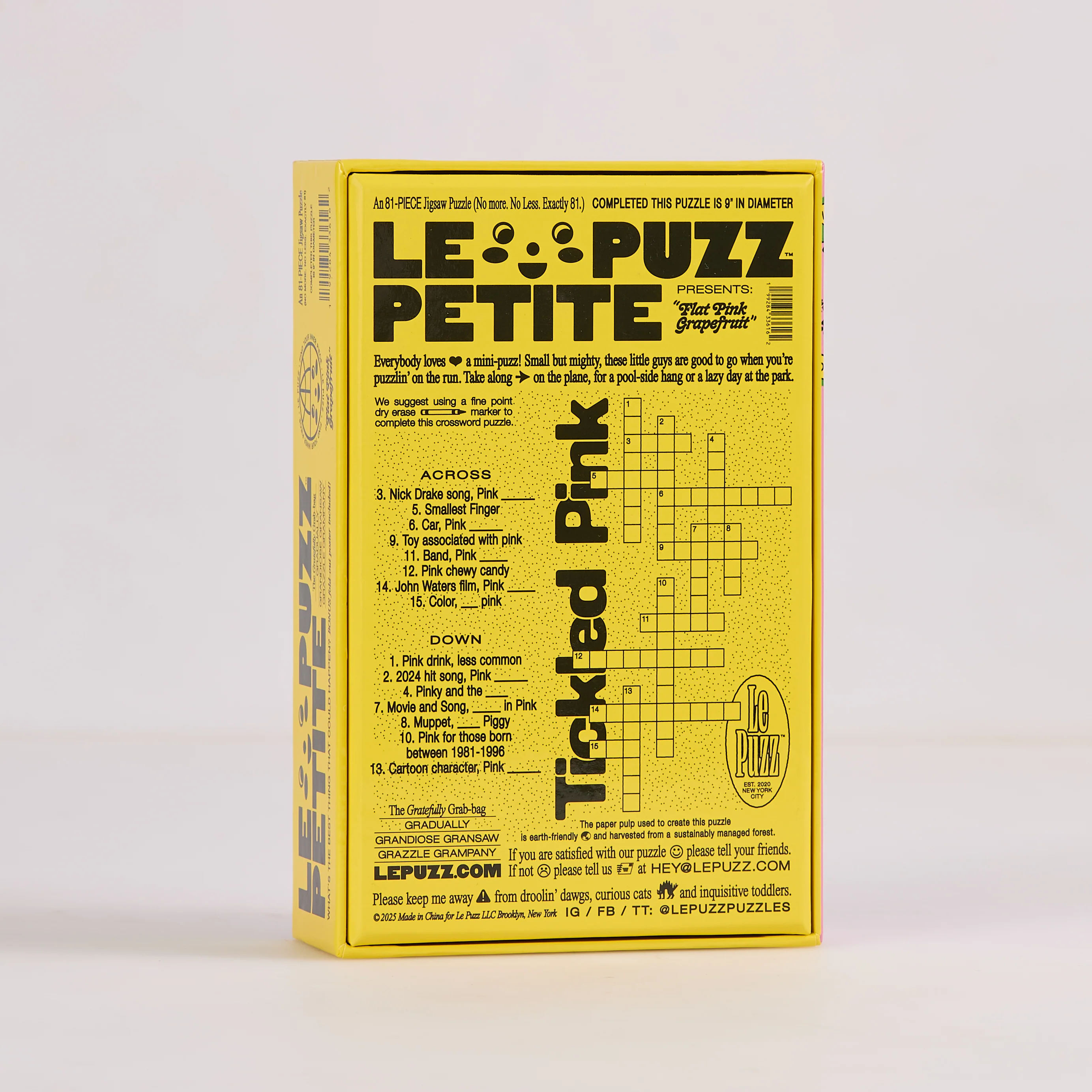 Flat Pink Grapefruit Puzzle - Image 5
