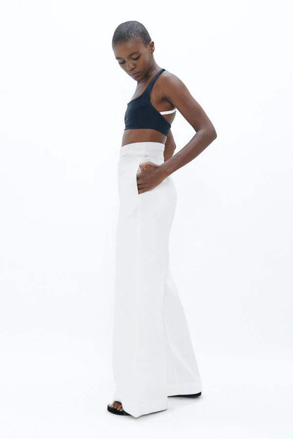 Florence Pants - White Dove - Image 2