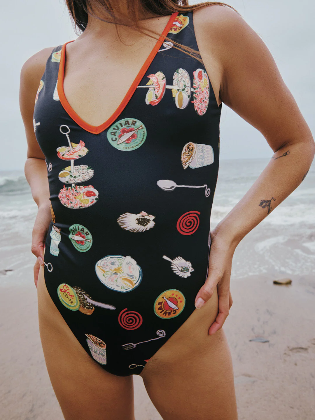 Gena One Piece - Caviar Dreams Black - Image 12