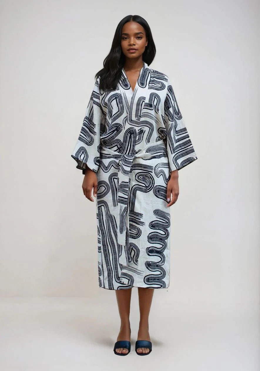 Gia Robe - Cream Zen
