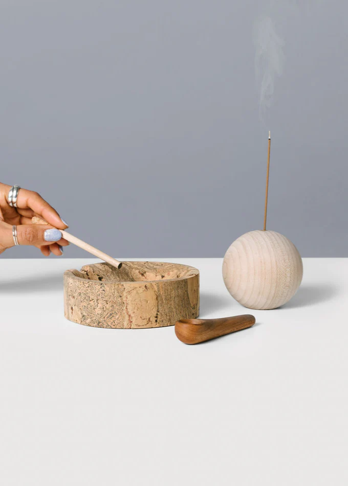 Globe Incense Holder - Maple - Image 3