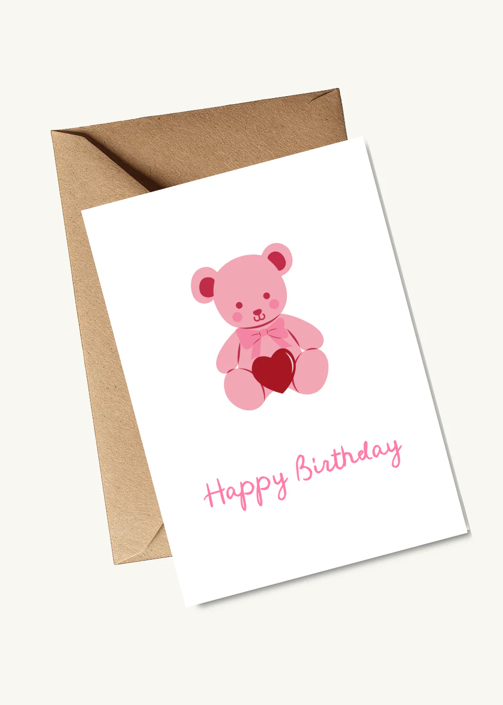 Greeting Card - Happy Bday Teddy
