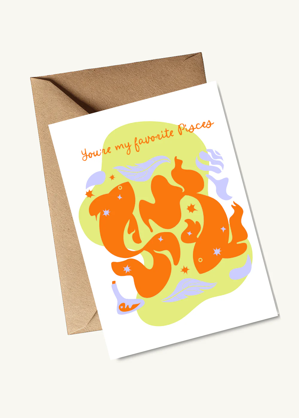 Greeting Card - Pisces