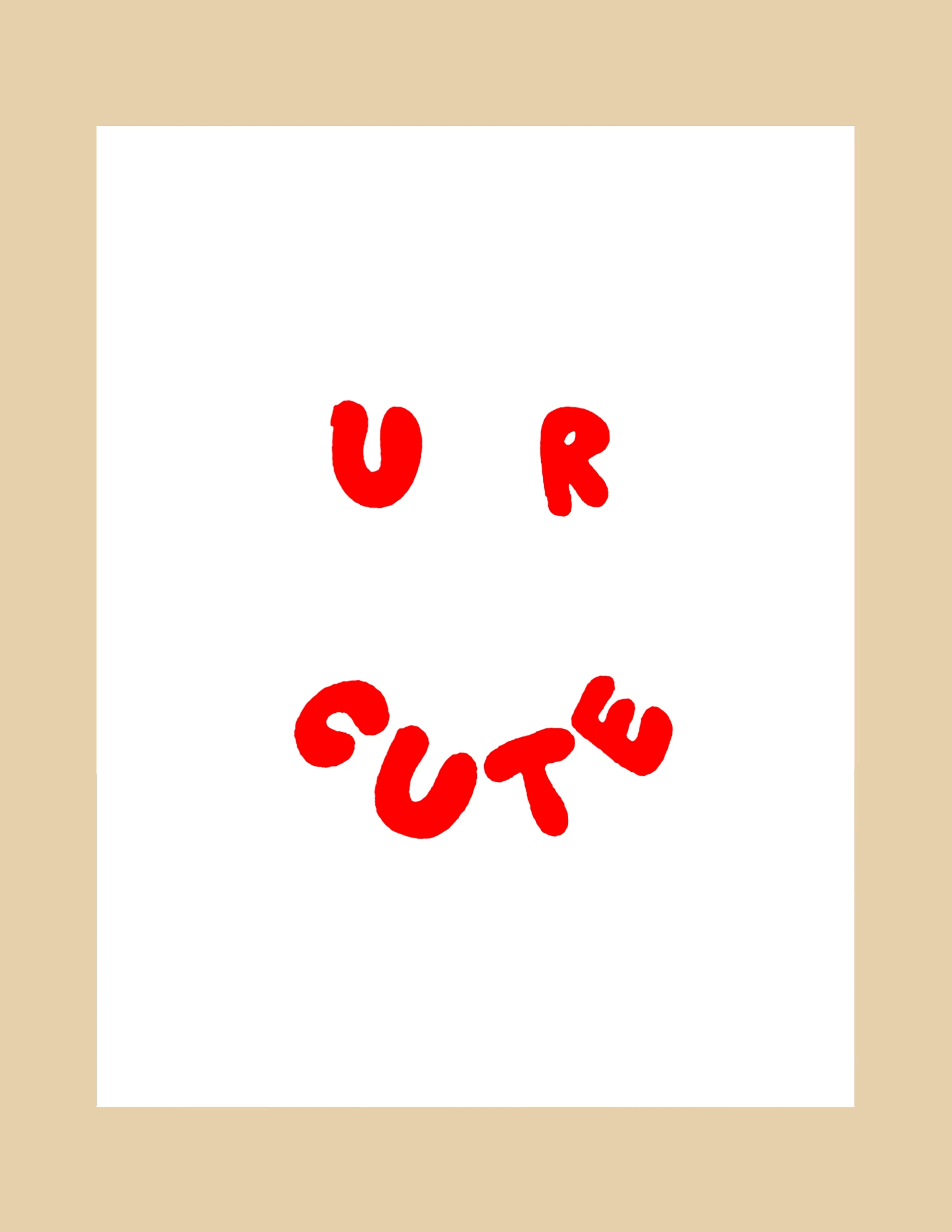 Greeting Cards - U R Cute - Image 2