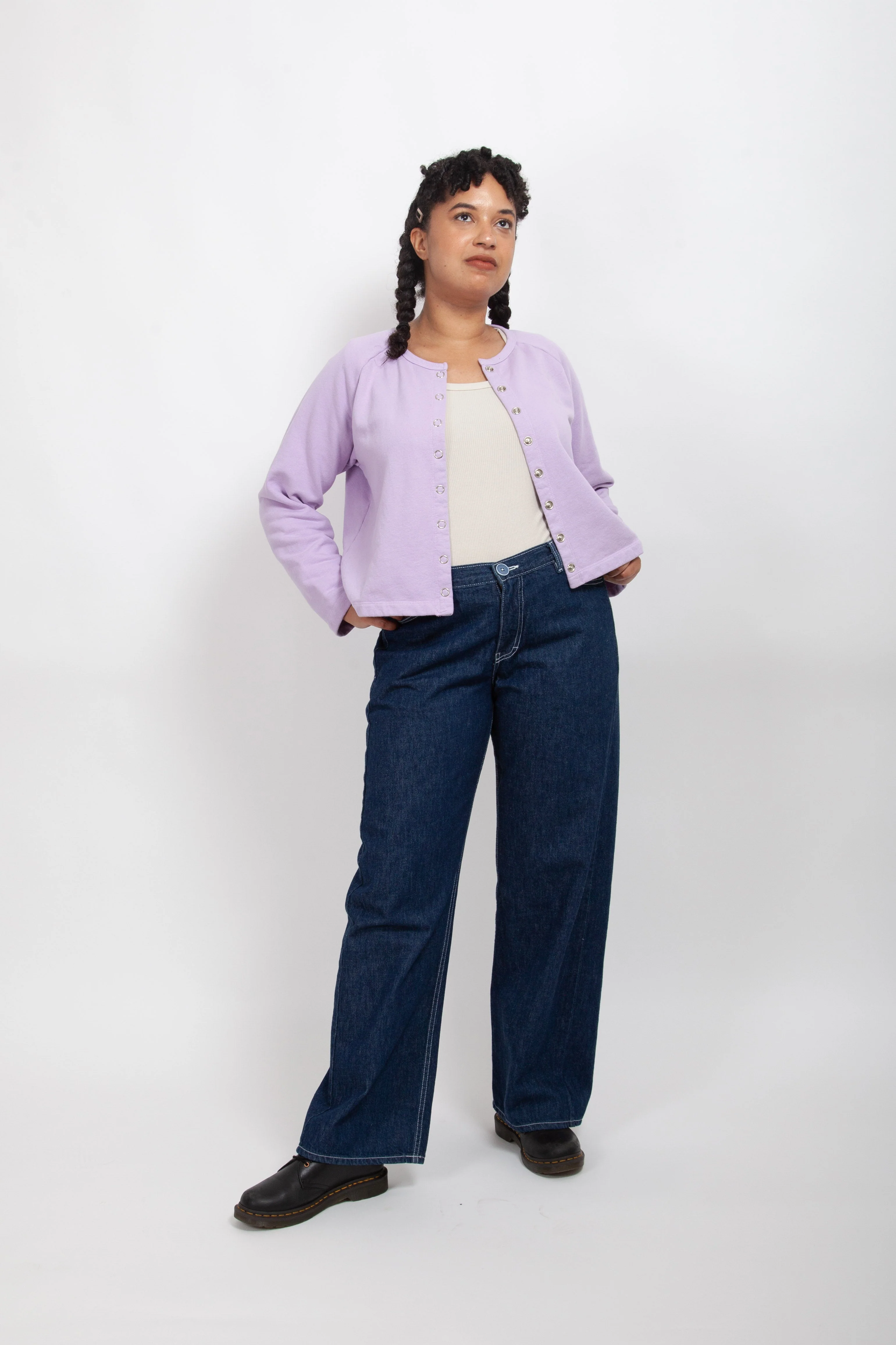Halls Cardigan - Verbena - Image 2