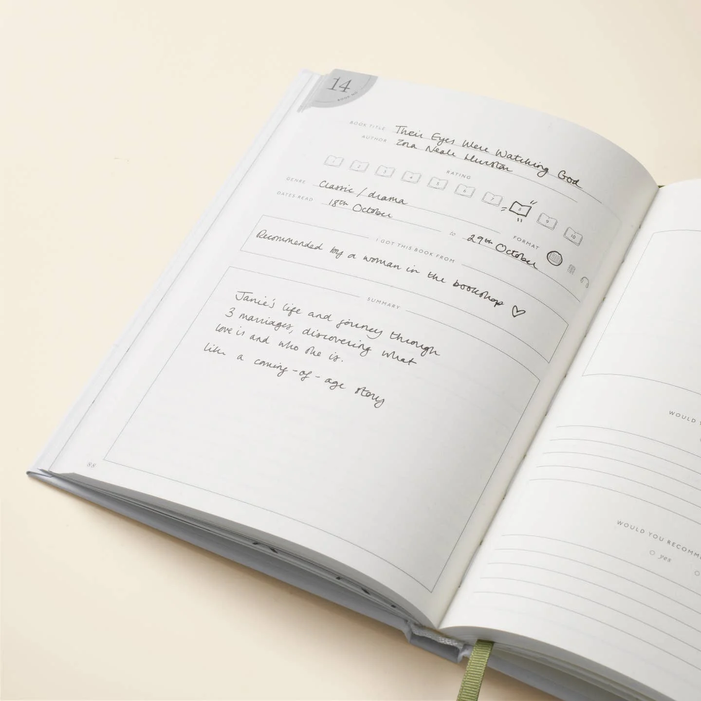 Hardcover Guided Reading Journal - Wonder - Image 4