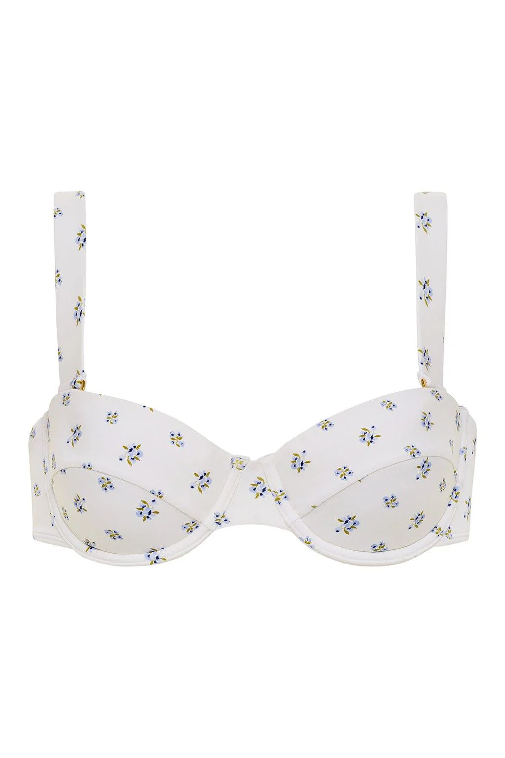 Heidi Floral Bustier Bikini Top - Image 2