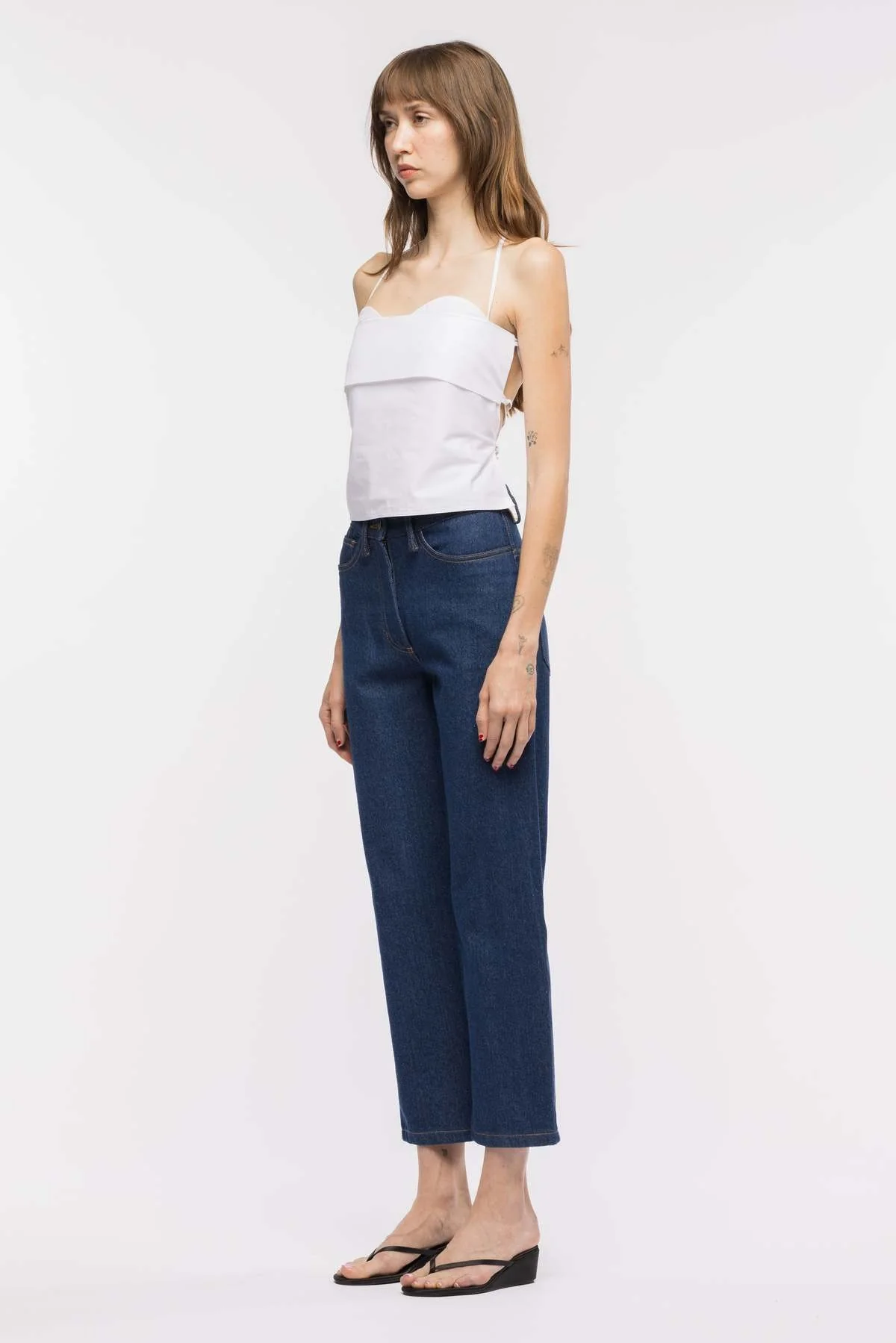 Hope Skinny Pants - Dark Indigo - Image 2