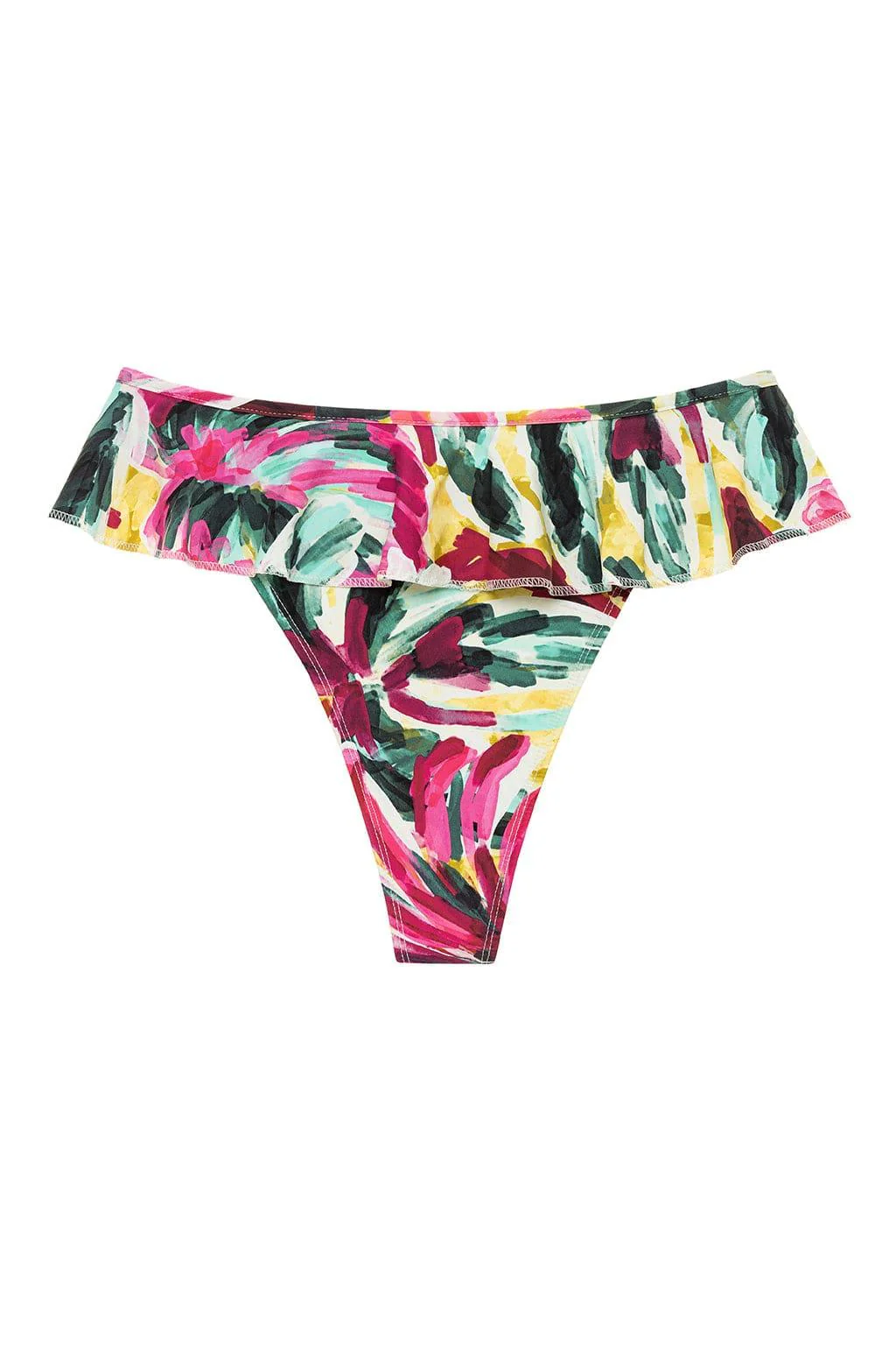 Isla Floral Tamarindo Ruffle Bikini Bottom - Image 2