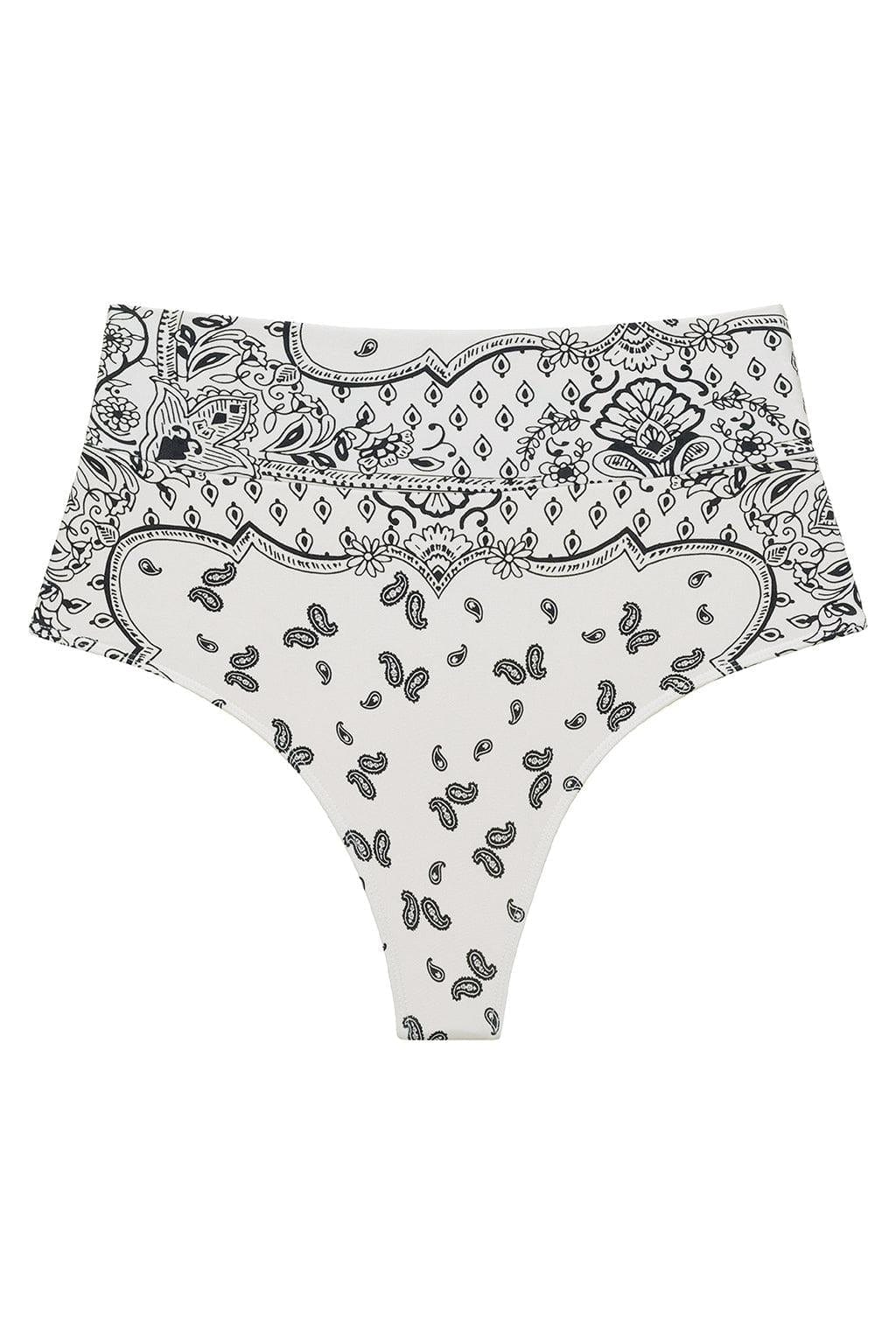 Ivy Bandana Full Coverage High Rise Bikini Bottom - Image 2