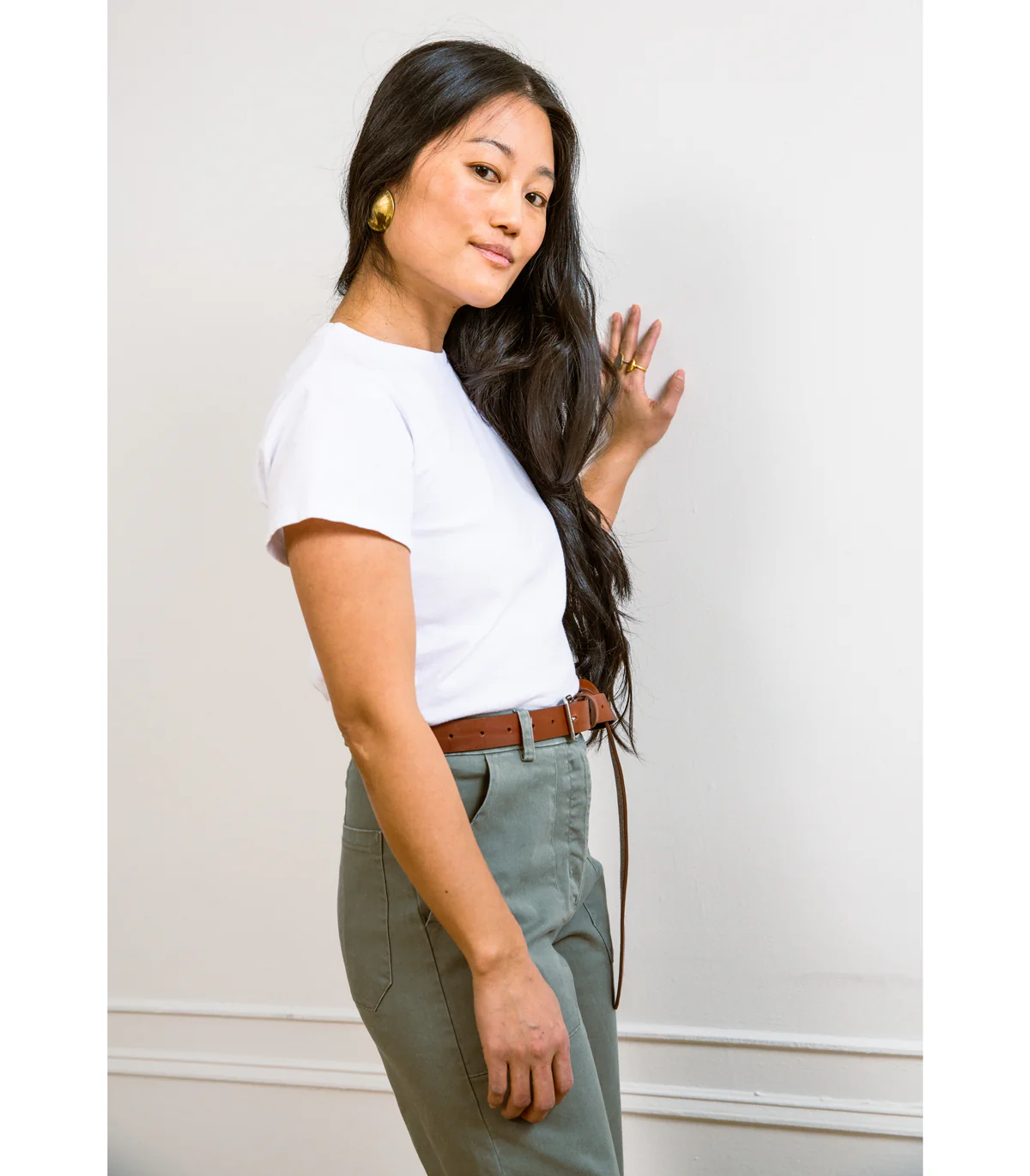 James Straight-Leg Work Pant - Sage - Image 8
