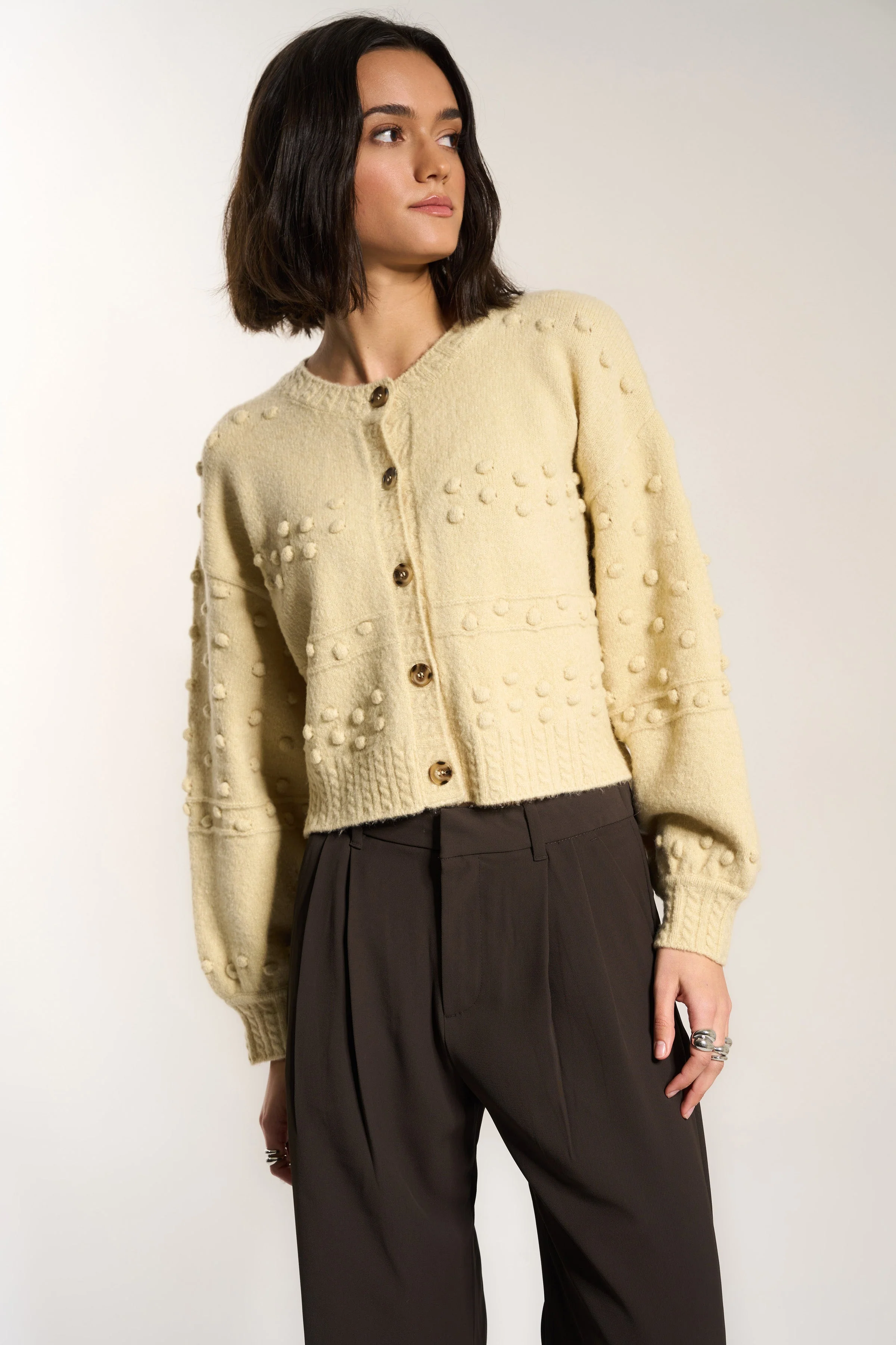 Jolie Cardigan - Swan - Image 5
