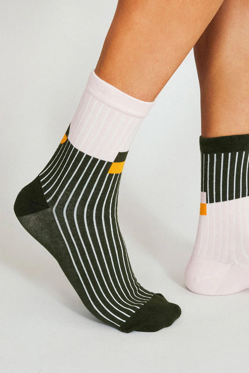 KC Ankle Sock - Pink Pine - Image 2