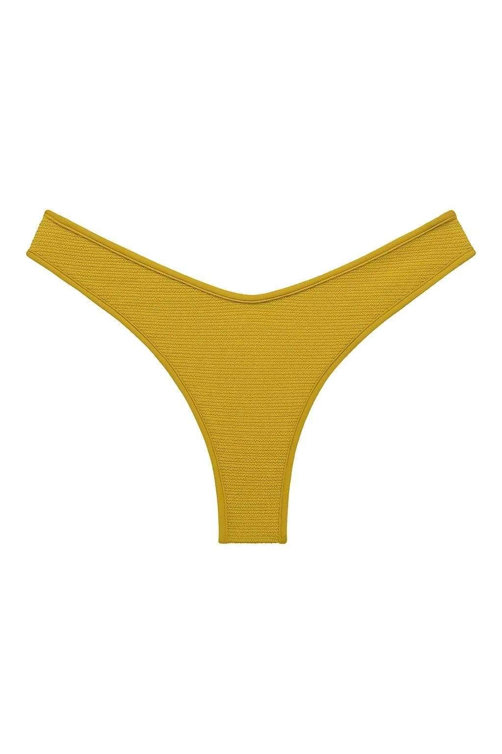 Key Lime Micro Scrunch Lulu Bikini Bottom - Image 2