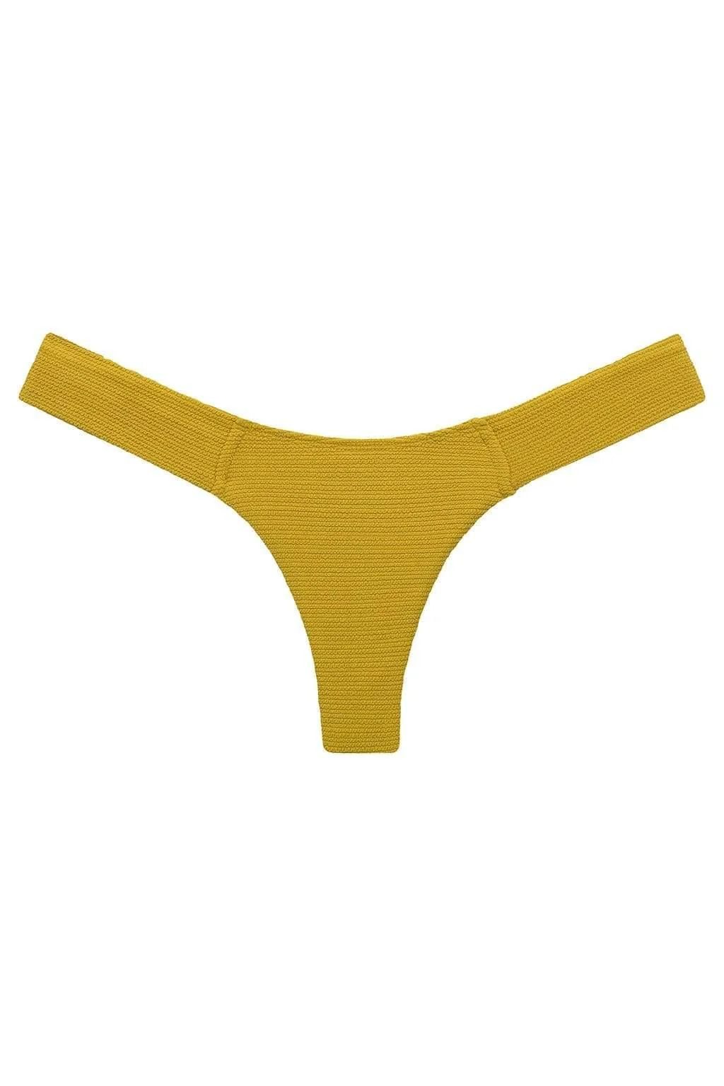 Key Lime Micro Scrunch Uno Bikini bottom - Image 2