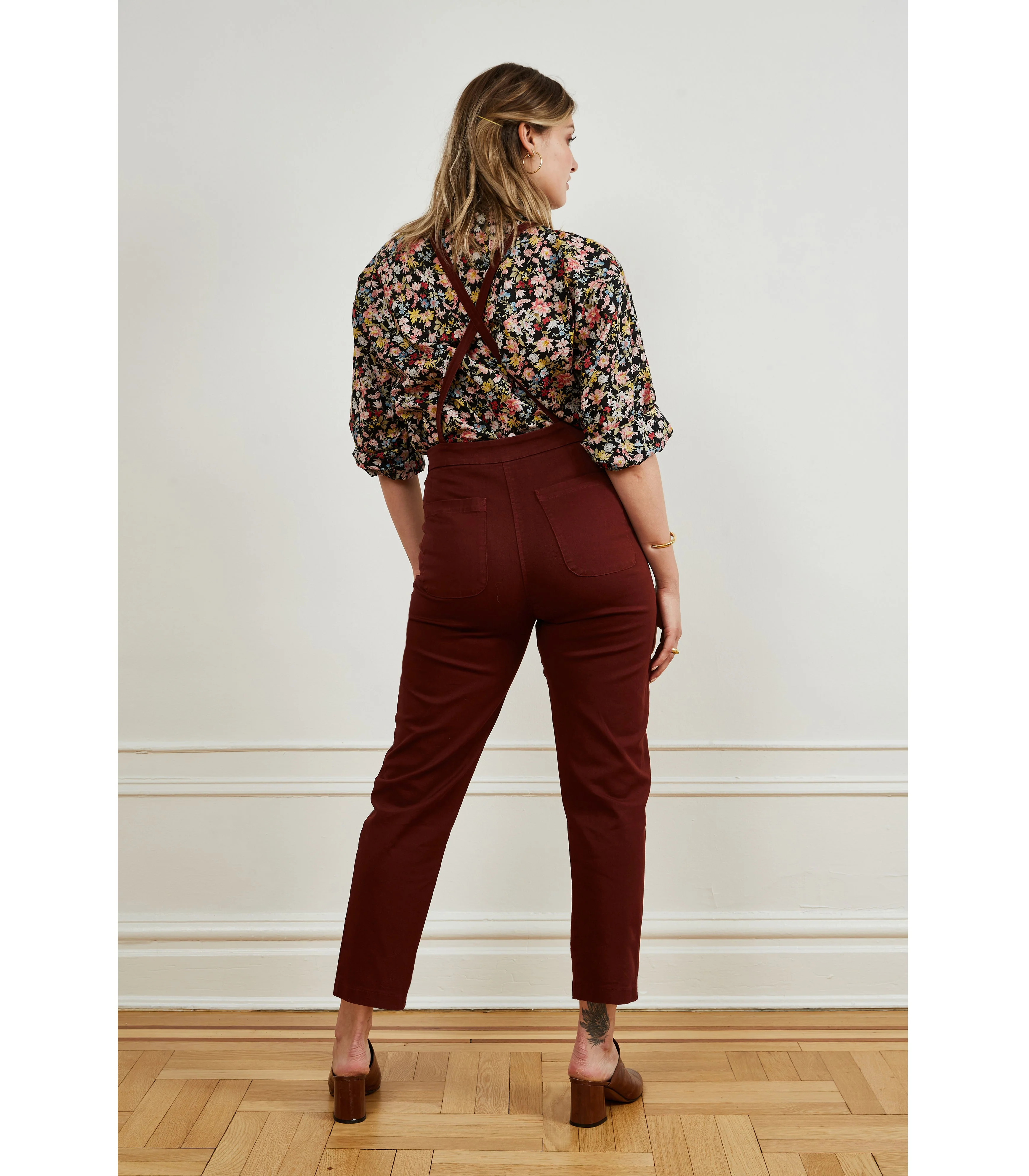 Knot Overalls - Cocoa - Image 2