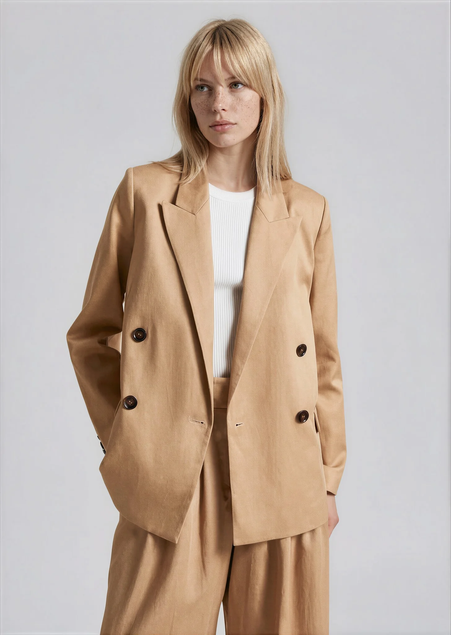 Denzel Blazer - Beige
